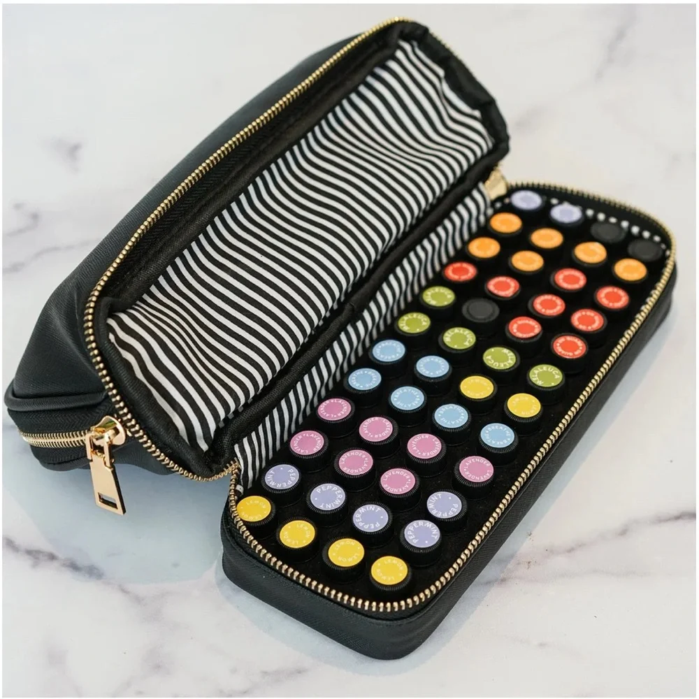 Makeup Bag Essential Oil Combo Clutch